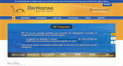 Desktop Screenshot of dinhosting.fr