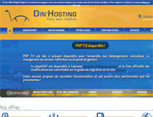 Tablet Screenshot of dinhosting.fr