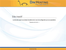 Tablet Screenshot of inactif.dinhosting.fr