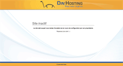 Desktop Screenshot of din005.dinhosting.fr